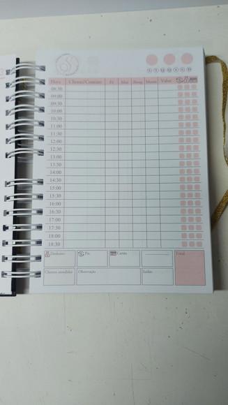 Caderno Agendamento Manicure