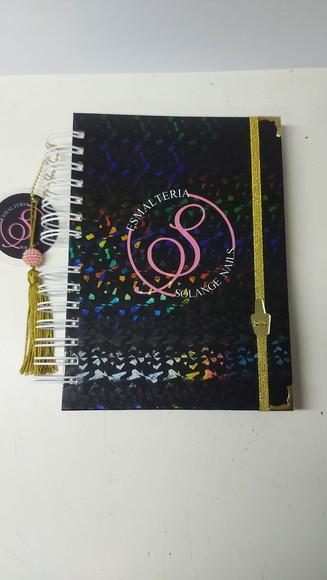 Caderno Agendamento Manicure