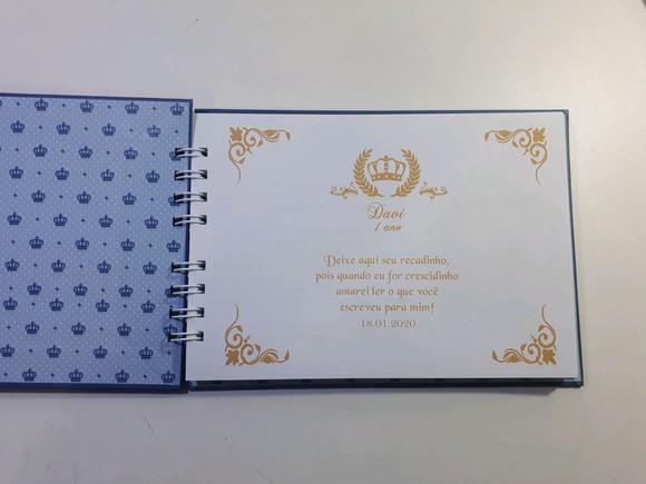 Caderno Assinatura Realeza