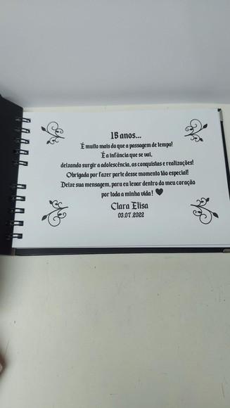Caderno Assinaturas Harry Potter