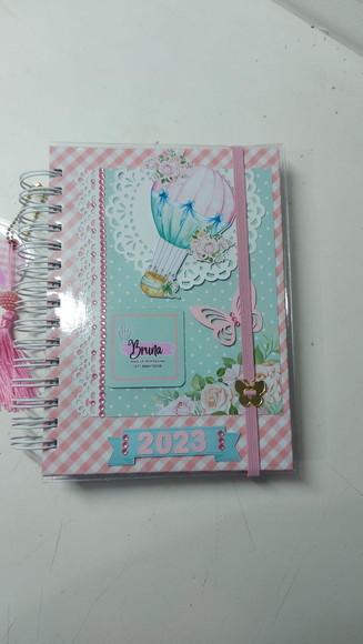 Caderno de Agendamentos Balão
