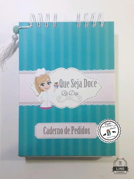 Caderno de Pedidos Confeiteira
