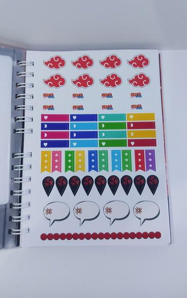 Caderno Naruto