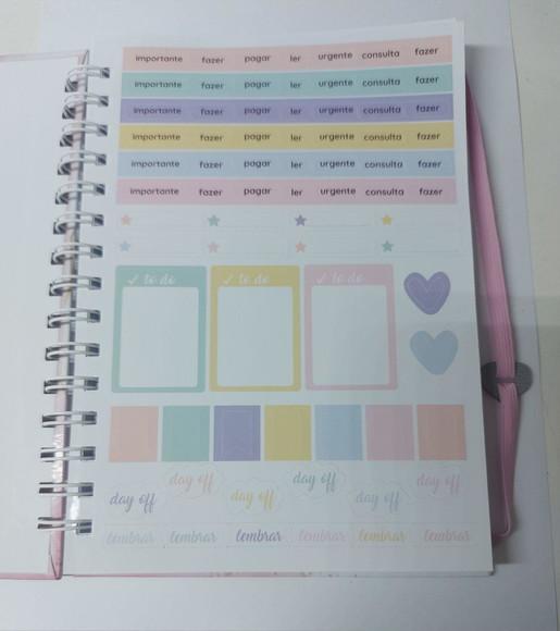 Caderno Personalizado Letra