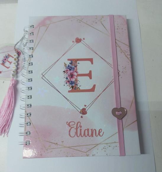 Caderno Personalizado Letra