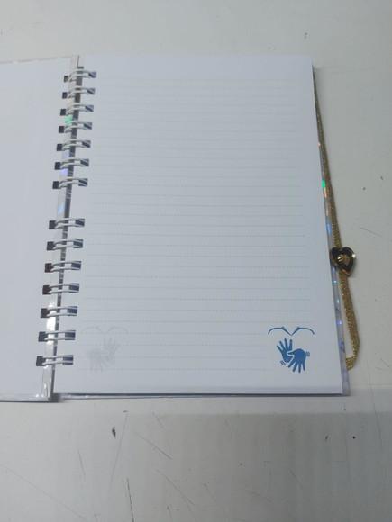 Caderno Personalizado Libras