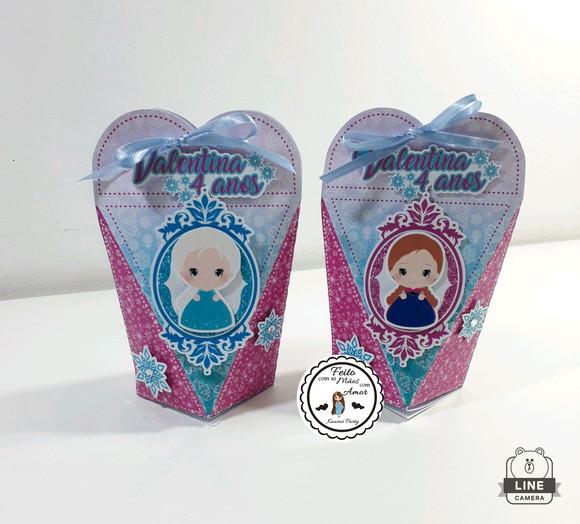 Caixa Coração Frozen