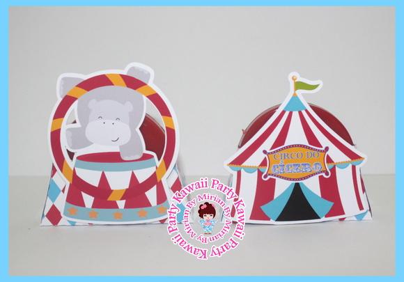 Caixa Latinha Mint Tobe Circo