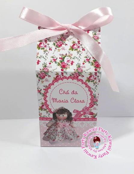 Caixa Milk Boneca Pano
