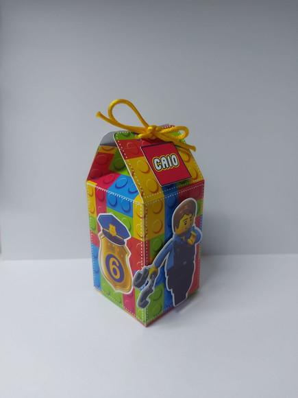 Caixa Milk Lego City
