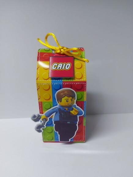 Caixa Milk Lego City