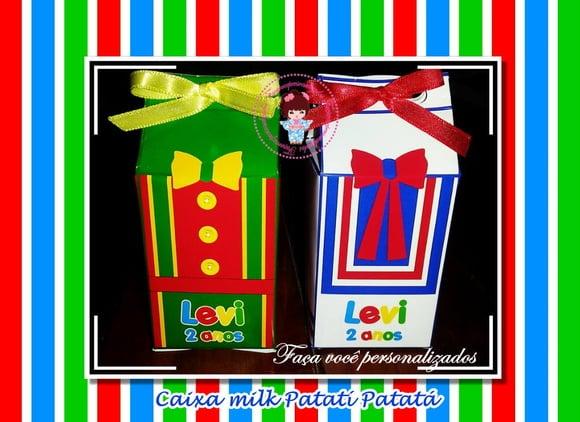 Caixa milk patati patata