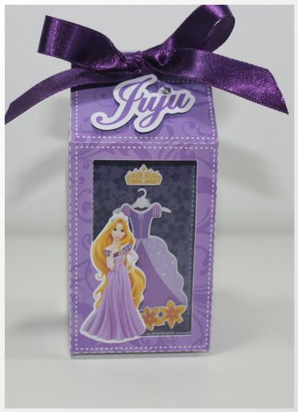 Caixa Milk Rapunzel com Visor
