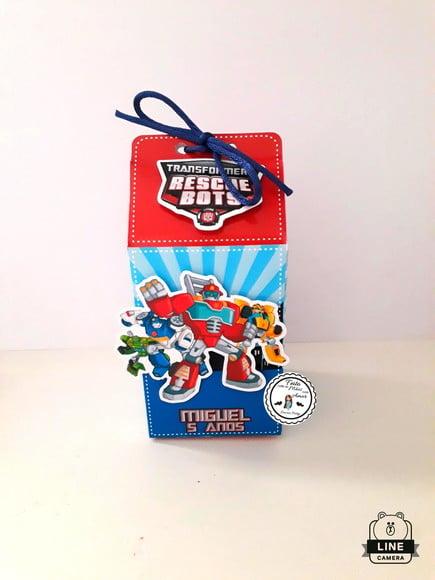 Caixa Milk Transformer Rescue Bots