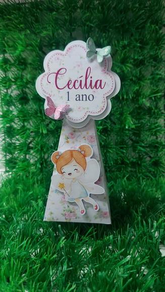 Caixa Pirâmide Jardim das Fadas