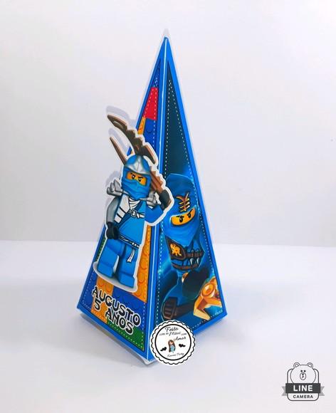 Caixa Pirâmide Ninjago