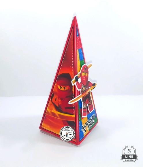 Caixa Pirâmide Ninjago