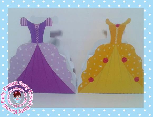 Caixa Vestido Princesas