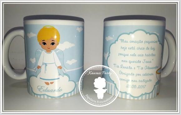Caneca Batizado Anjinho.