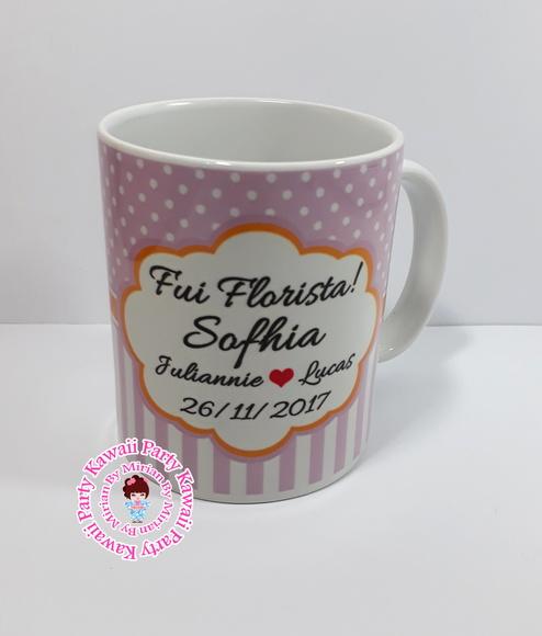 Caneca Florista Casamento