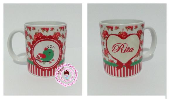 Caneca passarinho