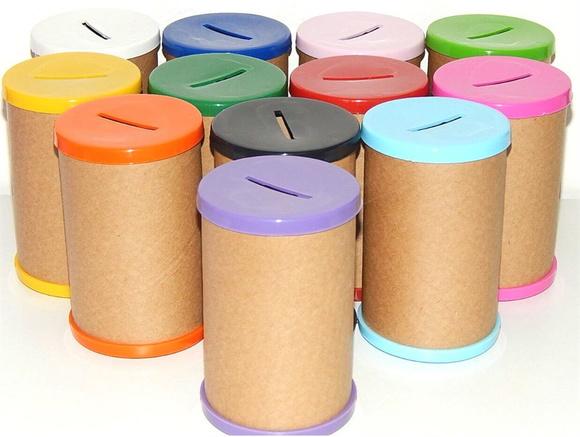 Cofrinho de Papelão Personalizado