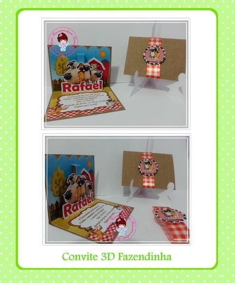Convite 3D Shaun Carneiro