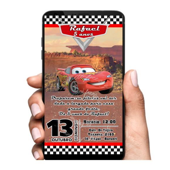 Convite Digital Carros
