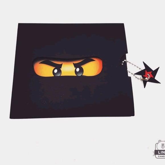 Convite Ninjago