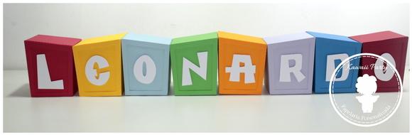 Cubo Enfeite de Mesa Pocoyo