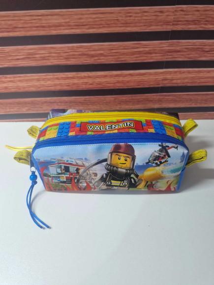 Estojo Duplo Lego City