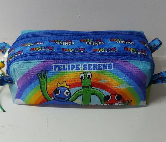 Estojo Duplo Rainbow Friends