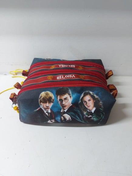 Estojo Triplo Harry Potter