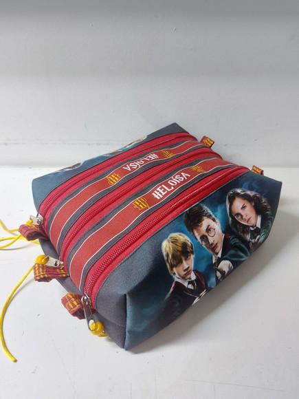 Estojo Triplo Harry Potter