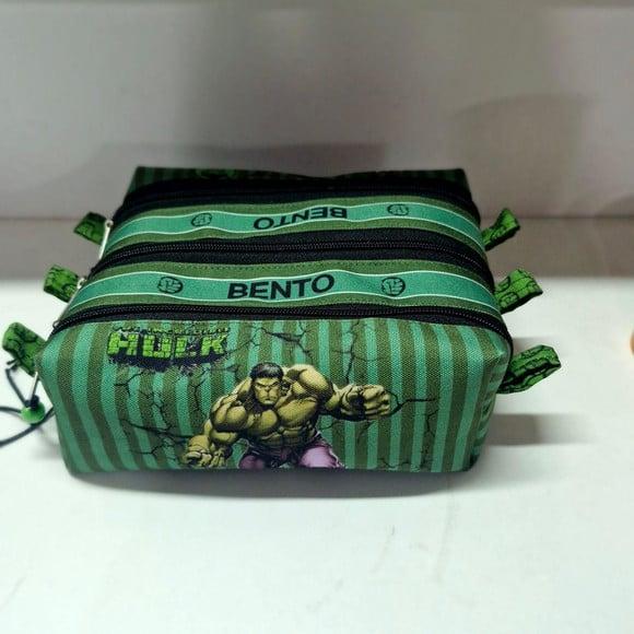 Estojo Triplo Hulk