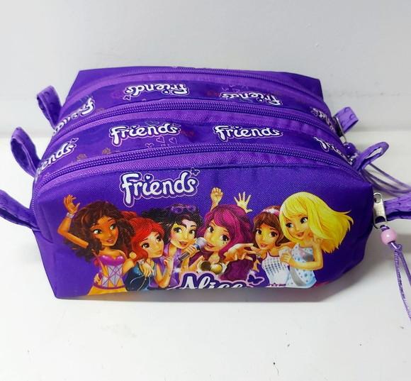 Estojo Triplo Lego Friends