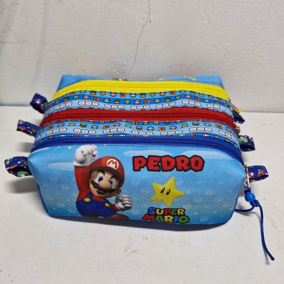Estojo Triplo Mario Bros