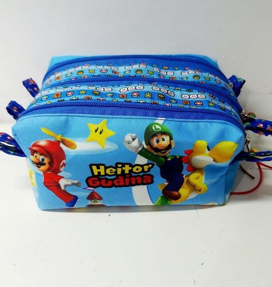 Estojo Triplo Mário Bros
