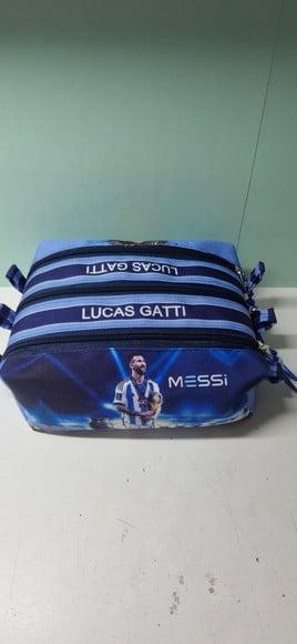 Estojo Triplo Messi
