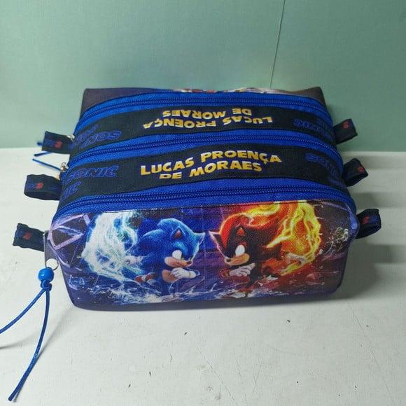 Estojo Triplo Sonic 3