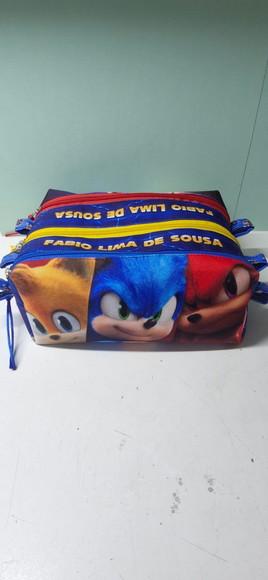Estojo Triplo Sonic 3