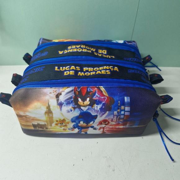 Estojo Triplo Sonic 3