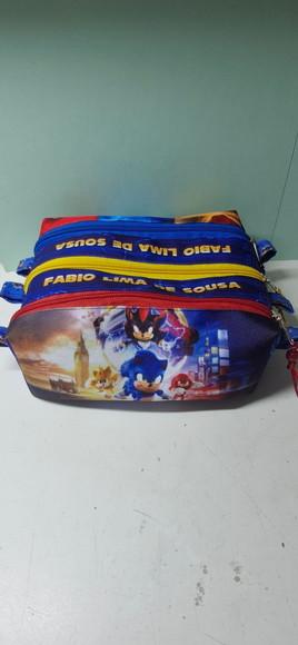 Estojo Triplo Sonic 3