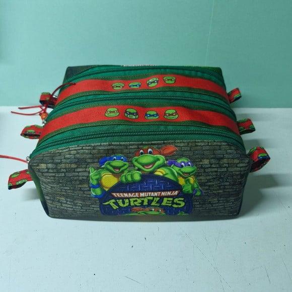Estojo Triplo Tartarugas Ninjas