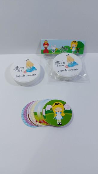 Jogo da Memória Alice no País das Maravilhas