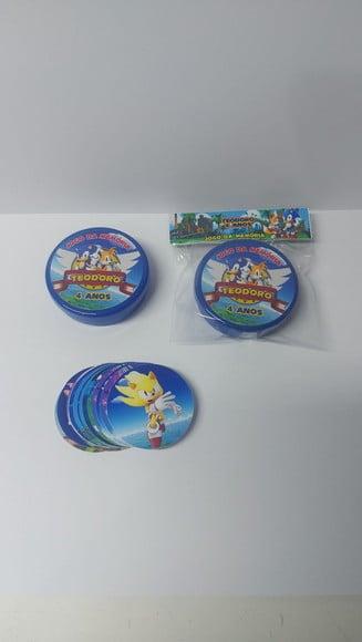 Jogo da Memória Sonic