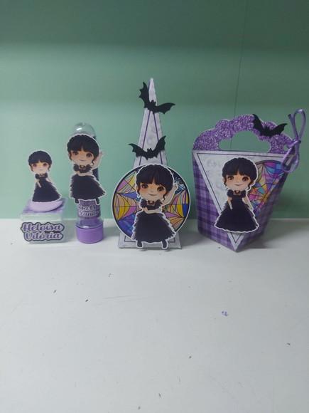 Kit 20 Personalizado Wandinha