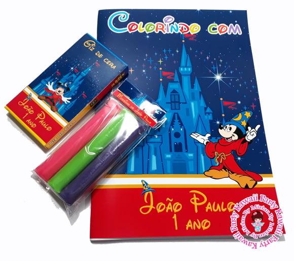 Kit Atividades Mickey Mágico