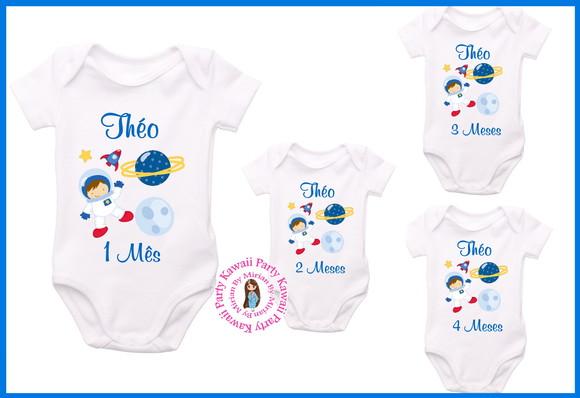 Kit Body Mesversario Astronauta