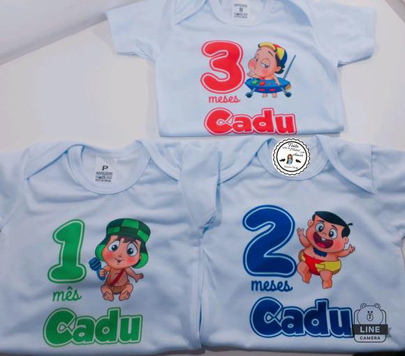 Kit Body Mesversario Chaves Baby